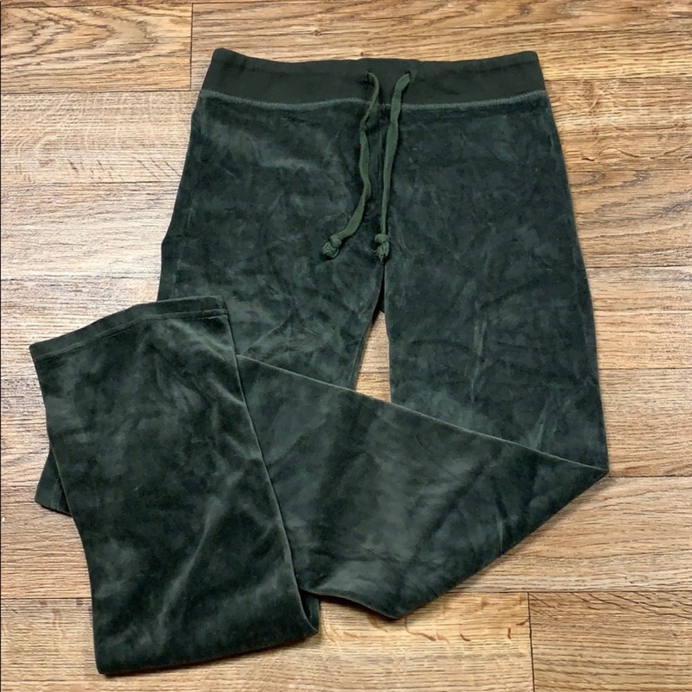 Green sweatpants